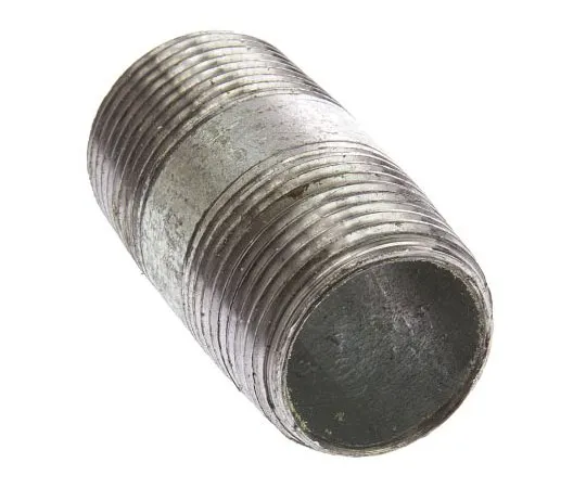 63-7453-53 RS PRO Malleable Iron Fitting Barrel Nipple, 1 in BSPT Male (Connection 1), 1 in BSPT Male (Connection 2) 257-8016