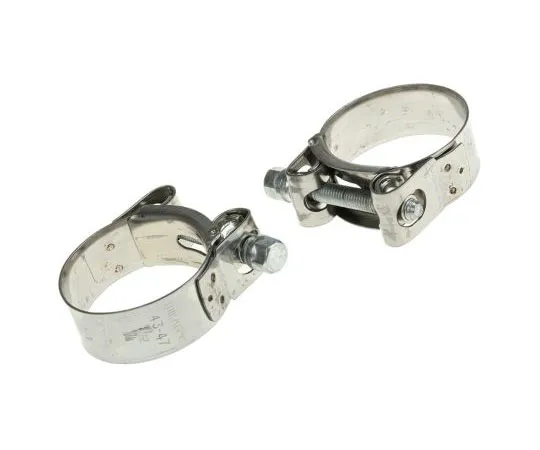 63-7457-66 RS PRO Stainless Steel, Zinc-Plated Steel (Bolt) Bolt Drive, 20mm Band Width, 43mm - 47mm Inside Diameter 265-0219