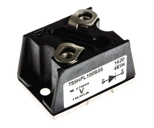 63-7524-17 Vishay 1000V 85A, Silicon Junction Diode, 2-Pin T-Module VS-T85HFL100S05 VS-T85HFL100S05