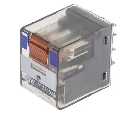 63-7495-20 TE ConnectivityPT 3PDT Non-Latching Relay PCB Mount, 24V dc Coil, 10A PT370024 6-1419111-1