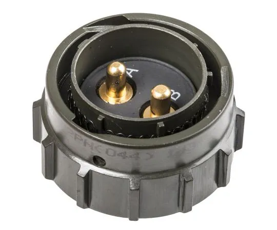 63-7442-56 Amphenol 62GB Series, 2 Way Cable Mount MIL Spec Circular Connector Plug, Pin Contacts,Shell Size 18, Bayonet Coupling, 62GB-56TG18-02PN(044)