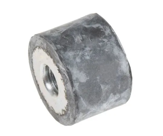 63-7392-58 RS PRO 10mm Shock Mount M5 15mm Diameter 16.93kg Compression Load, Female to Female Natural Rubber 171-2620