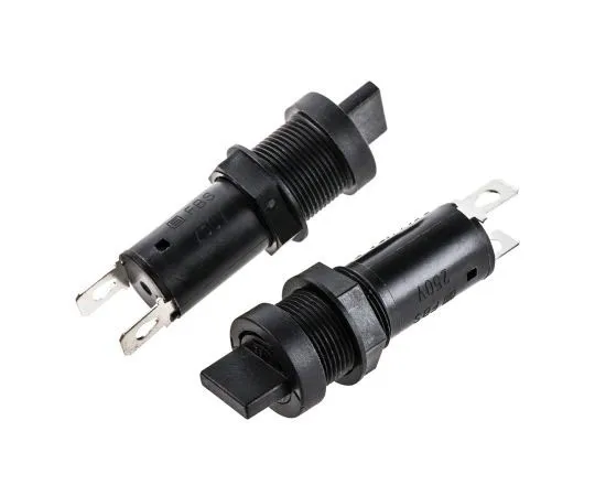 63-7418-49 Schurter FBS Series 10A Manual Cap Panel Mount Fuse Holder for 5 x 20mm Fuse, PC3, IP40 31.3911