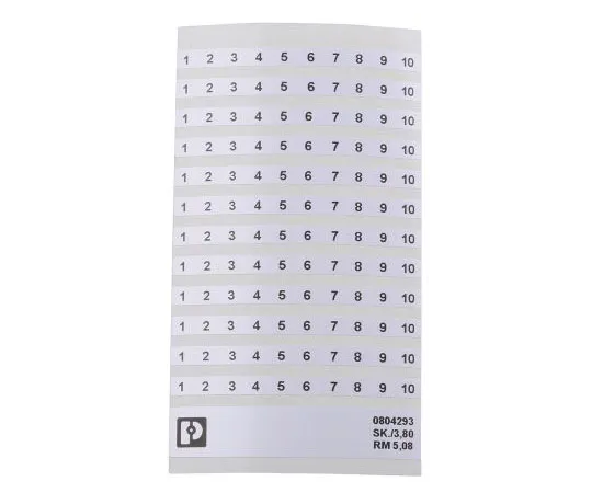 63-7543-26 Marker Label 0804293:0001