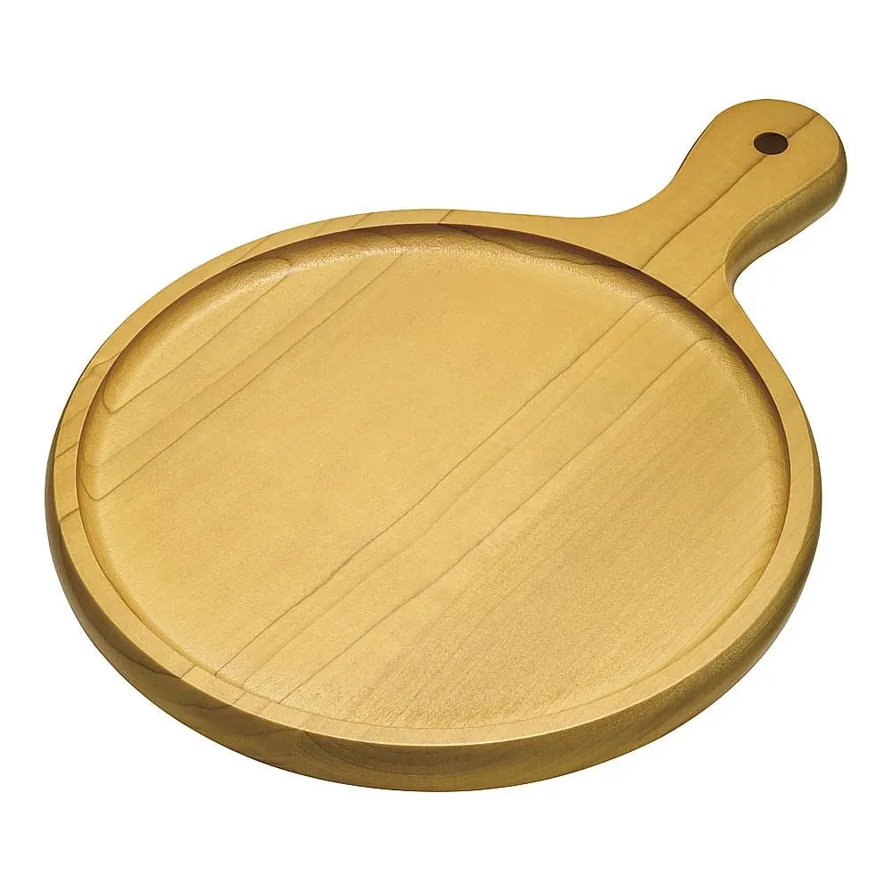62-6536-60 Wooden Pizza Tray Medium φ230 mm P-9