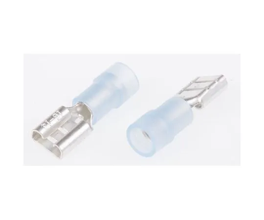 63-7460-01 RS Pro Blue Insulated Crimp Receptacle, 6.35 x 0.8mm, 1.5mm² to 2.5mm², 16AWG to 14AWG, Tin Plated 267-4142