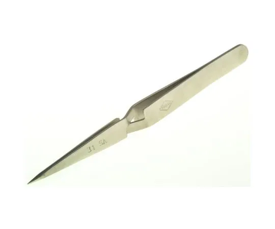 63-7386-62 Cooper Tools 123 mm, Stainless Steel, Fine; Straight, Tweezers 31 SA