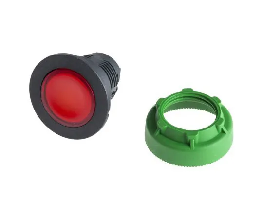 63-7390-07 Schneider Electric Harmony ZB5 Series, Red Push Button Head, Spring Return, 30mm Cutout ZB5FW343