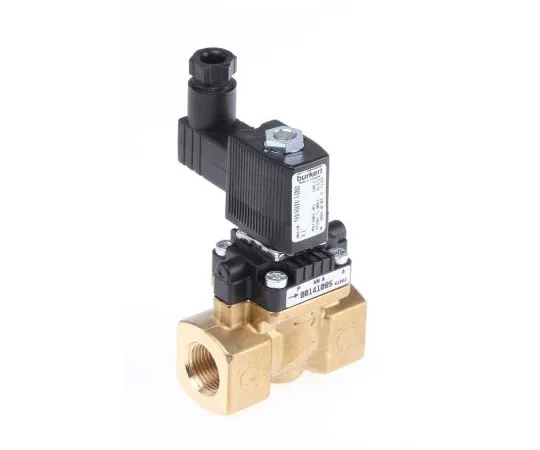 63-7511-47 Burkert Solenoid Valve 140846, 2 port , NC, 230 V ac, 3/8in 140846