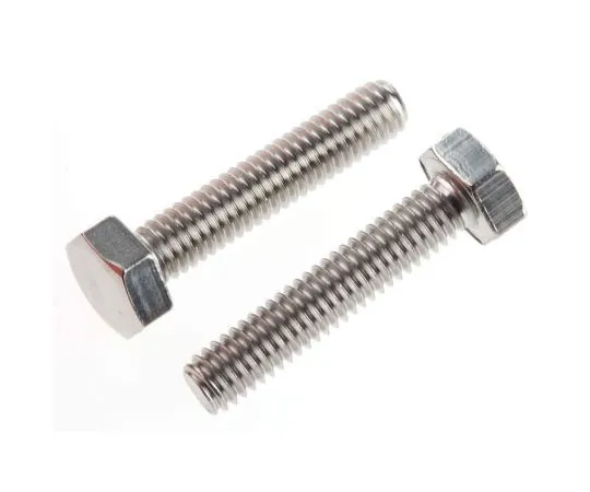 63-7456-78 Plain Stainless Steel Hex M4 x 20mm Set Screw 263-2148