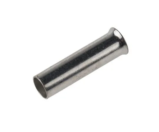 63-7364-73 JST WE Series Crimp Bootlace Ferrule, 12mm Pin Length, 2.8mm Pin Diameter, 4mm² Wire Size WE4-12