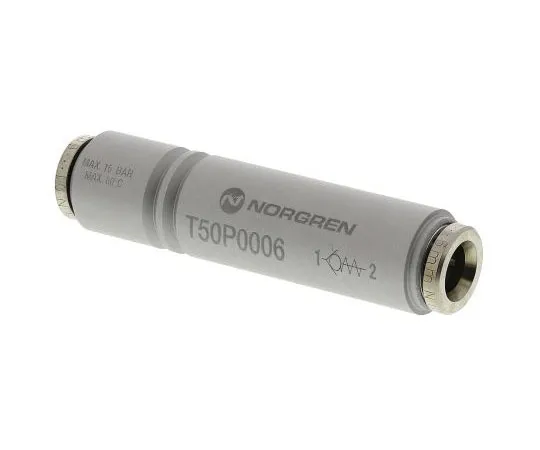 63-7470-99 Norgren T50P Non Return Valve, 6mm Tube 6mm Tube, -0.9 → 16bar T50P0006