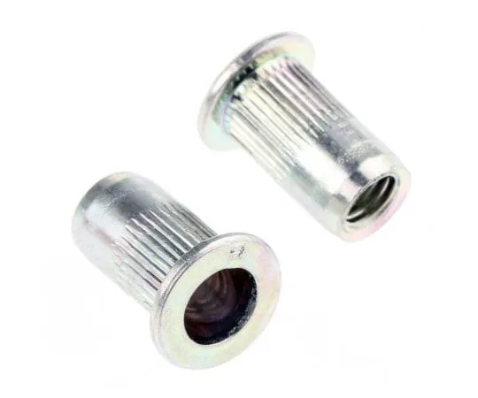 63-7537-91 Böllhoff Plain, M5 Steel Threaded Insert, 10mm diameter 7mm Depth 13mm 23307050230