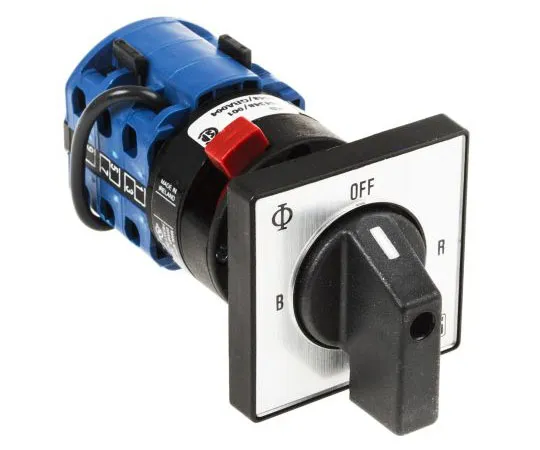 63-7416-63 Schneider Electric, SP 4 Position 45° Rotary Switch, 20 A, Rotary Knob Actuator CA10A048/GBA004*FT2