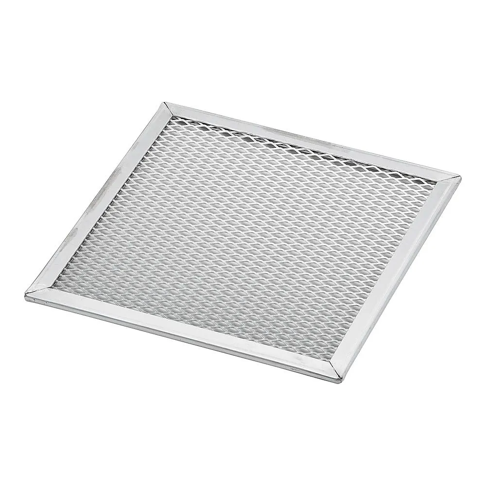 62-6535-89 Aluminum Pizza Roasted Mesh Square 7 "