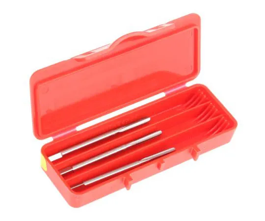 63-7442-66 Dormer 3 Piece M2.5 HSS Straight Flute Tap Set E500 2.5 X 0.45 3FL SET3