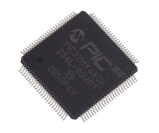 63-7360-23 Microchip PIC32MX460F256L-80I/PT, 32bit PIC Microcontroller, 80MHz, 12 kB, 256 kB Flash, 100-Pin TQFP PIC32MX460F256L-80I/PT