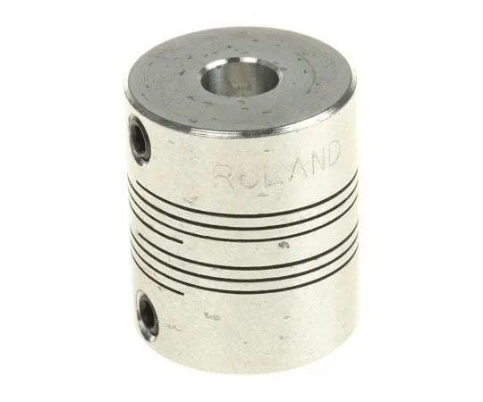 63-7508-33 Ruland Aluminium Flexible Beam Coupling, PSR12-4-4-A, Bore A 1/4in Bore B 1/4in Set Screw PSR12-4-4-A