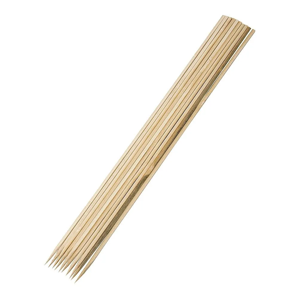 62-6505-95 Bamboo Square Skewers 40 cm (10 Skewers)