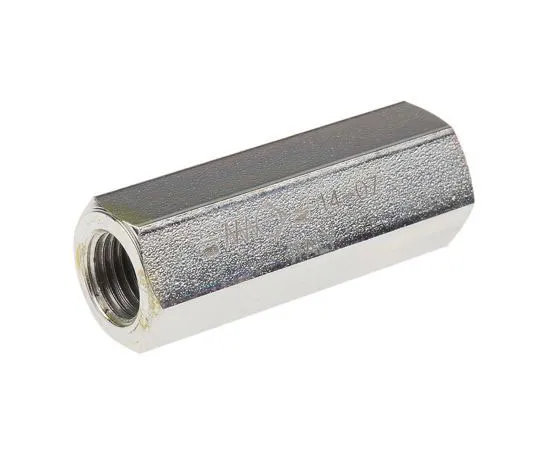 63-7440-75 Parker Steel Hydraulic Check Valve 2301, G 1/4, 20L/min, 0.35bar Cracking Pressure 2301
