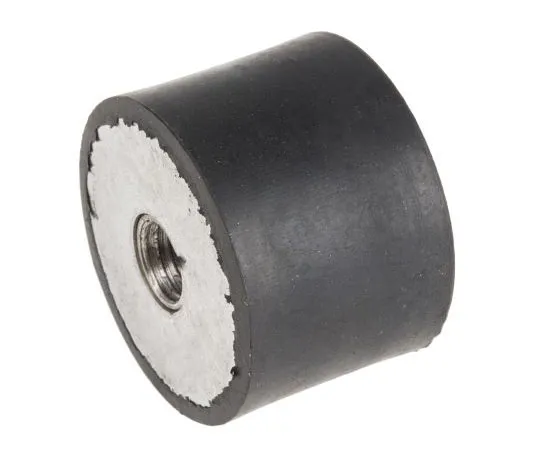 63-7392-65 RS PRO 28mm Shock Mount M10 40mm Diameter 119.6kg Compression Load, Female to Female Natural Rubber 171-2628
