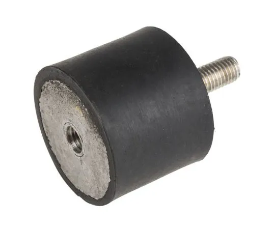 63-7392-51 RS PRO 40mm Shock Mount M10 50mm Diameter 168.63kg Compression Load, Male to Female Natural Rubber 171-2610