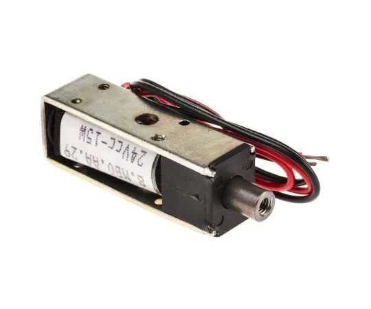 63-7515-03 Push Pull Action DC D-Frame Solenoid, 9mm stroke, 15W, 24 V dc 8 MB0 AA 29 24VCC 15W
