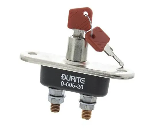 63-7491-65 Battery Isolator Switch, 100 A, -40 → +55°C 325-4856