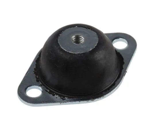 63-7385-48 RS PRO Round M6 Zinc Plated Steel Anti Vibration Mount 9 Compression Load ,64mm dia. Natural Rubber +100°C 162-3223