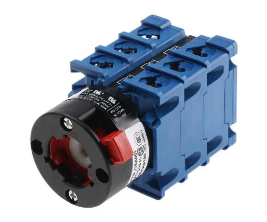 63-7502-23 Kraus & Naimer, SP 5 Position 60° Rotary Switch, 690 V, 20 A, Rotary Knob Actuator CHR10A232/GBA001 * FT