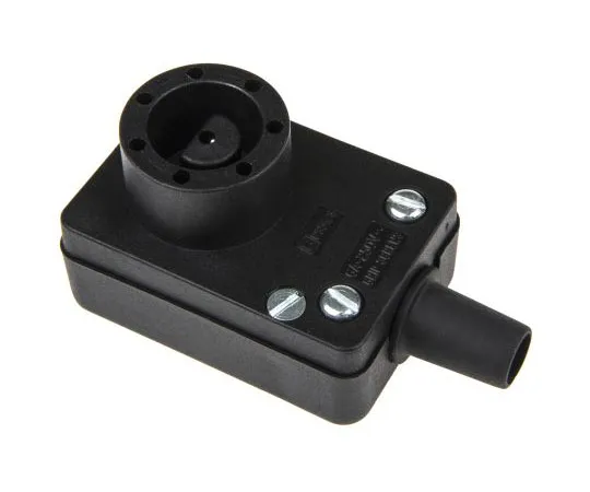 63-7473-83 Bulgin Power Connector Cable Mount Socket, 8, Screw Down Termination, 6A, 250 V ac PX0956/S