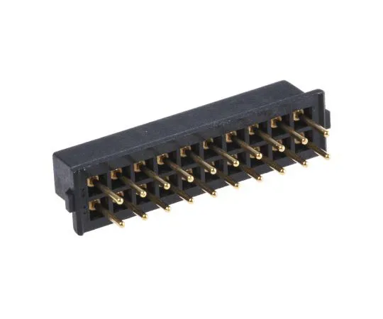 63-7360-70 HARWIN M80 Series 2mm Pitch 20 Way 2 Row Straight PCB Socket, Through Hole, Solder Termination M80-8502045