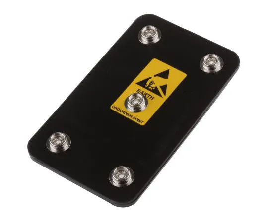63-7468-63 RS PRO ESD Earthing Plate With 10 mm Stud x 5 287-7571