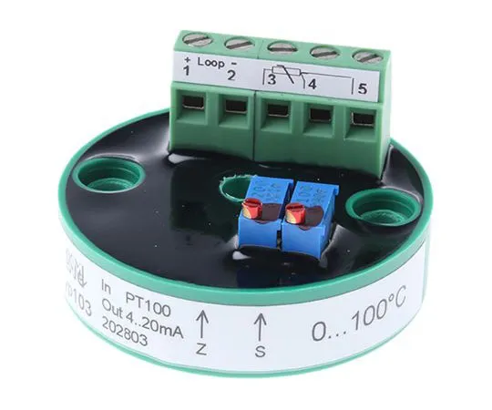 63-7511-83 PT100 Temperature Transmitter, 24 V, -25 → +85 °C LKM 103/2