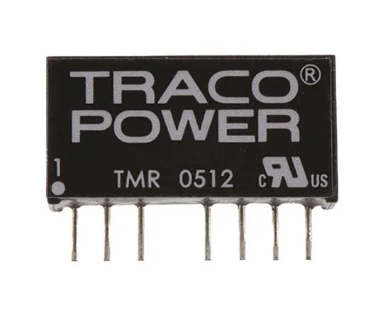 63-7540-85 TRACOPOWER TMR 2 2W Isolated DC-DC Converter Through Hole, Voltage in 4.5 → 9 V dc, Voltage out 12V dc TMR 0512