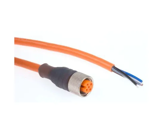 63-7384-52 Belden RKT Series M12 Cable Mount Connector, 5 contacts Plug RKT5-56/5