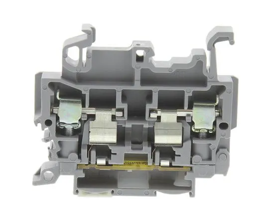 63-7424-90 Entrelec, Grey, M Series, 6.3A F***d DIN Rail Terminal 1SNA115663R2300