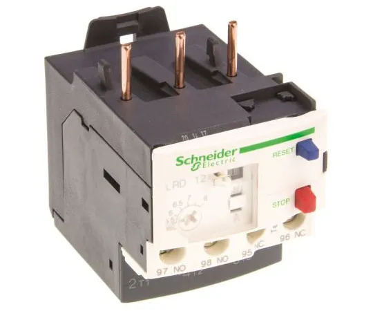 63-7522-18 Schneider Electric Overload Relay NO/NC, 5.5 → 8 A, 8 A LRD12