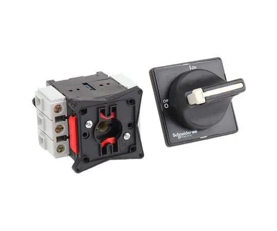 63-7540-80 3 Pole Panel Mount Non F***d Isolator Switch, 32 A, 15 kW, IP20, IP65 VBD1
