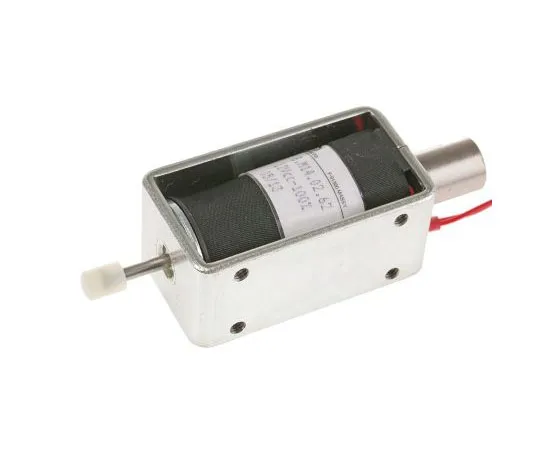63-7483-11 Push Action DC D-Frame Solenoid, 12mm stroke, 10.5W, 12 V dc 8.M14 02 62 12 VCC 100%