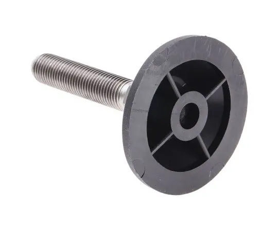 63-7492-60 Nu-Tech Engineering Stainless Steel Adjustable Feet A095/005 70mm Dia. 111mm 1500kg Static load Capacity ,75mm M16 A095/005