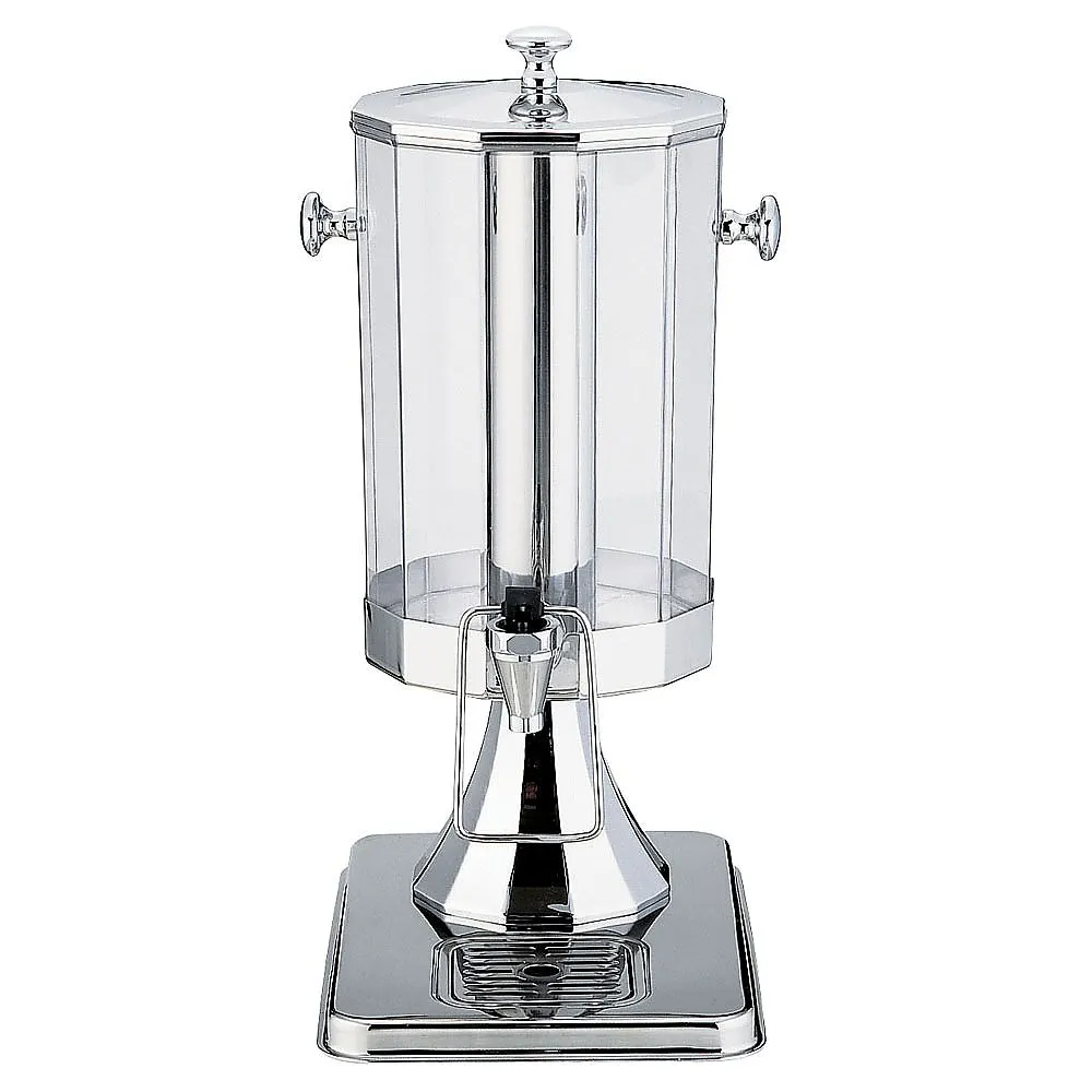 62-6532-06 KINGO Polygonal Juice Dispenser Small C-10401-2 6 L
