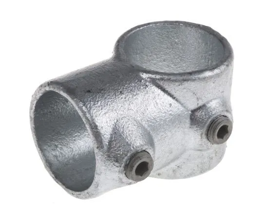 63-7467-55 RS PRO Round Tube T-Connector, strut profile Type 2, 286-3314