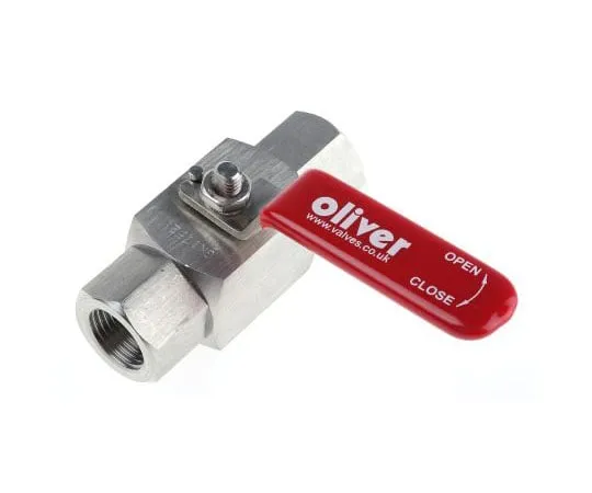 63-7490-77 RS PRO Stainless Steel Line Mounting Hydraulic Ball Valve BSP 1/2 324-5032