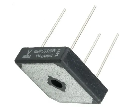63-7523-58 Vishay VS-GBPC3510W, Bridge Rectifier, 35A 1000V, 4-Pin GBPC-W VS-GBPC3510W