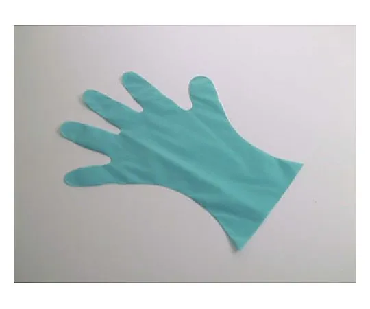 62-6627-59 Color My Just Gloves, 5 Pieces, Squeezed Green (200 Pieces) L 28