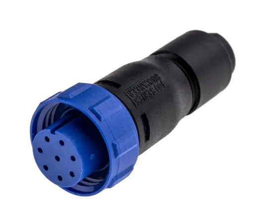 63-7538-21 Bulgin Buccaneer 400 Series Cable Mount Connector, 8 contacts Socket PX0410/08S/6065