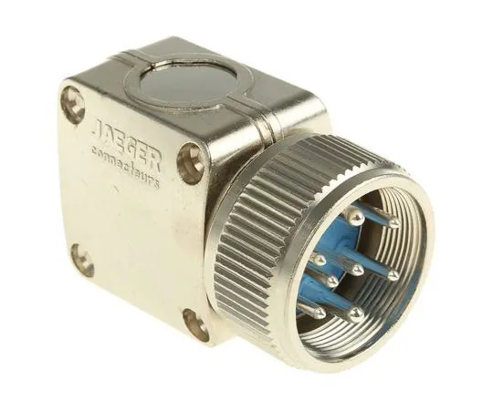 63-7490-83 Jaeger 8 Way Cable Mount MIL Spec Circular Connector Plug, Pin Contacts, MIL-DTL-5015 5326 080 06