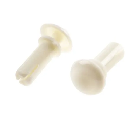 63-7451-36 11mm White Plain Nylon Snap Rivet, 4mm diameter, 7.5 → 8.5 mm Thickness SR-4100W