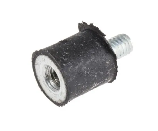 63-7392-36 RS PRO 10mm Shock Mount M4 10mm Diameter 8.47kg Compression Load, Male to Female Natural Rubber 171-2591
